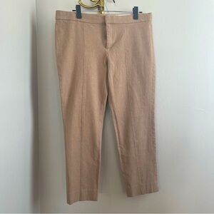 Banana Republic Tan Cropped Dress Pants
